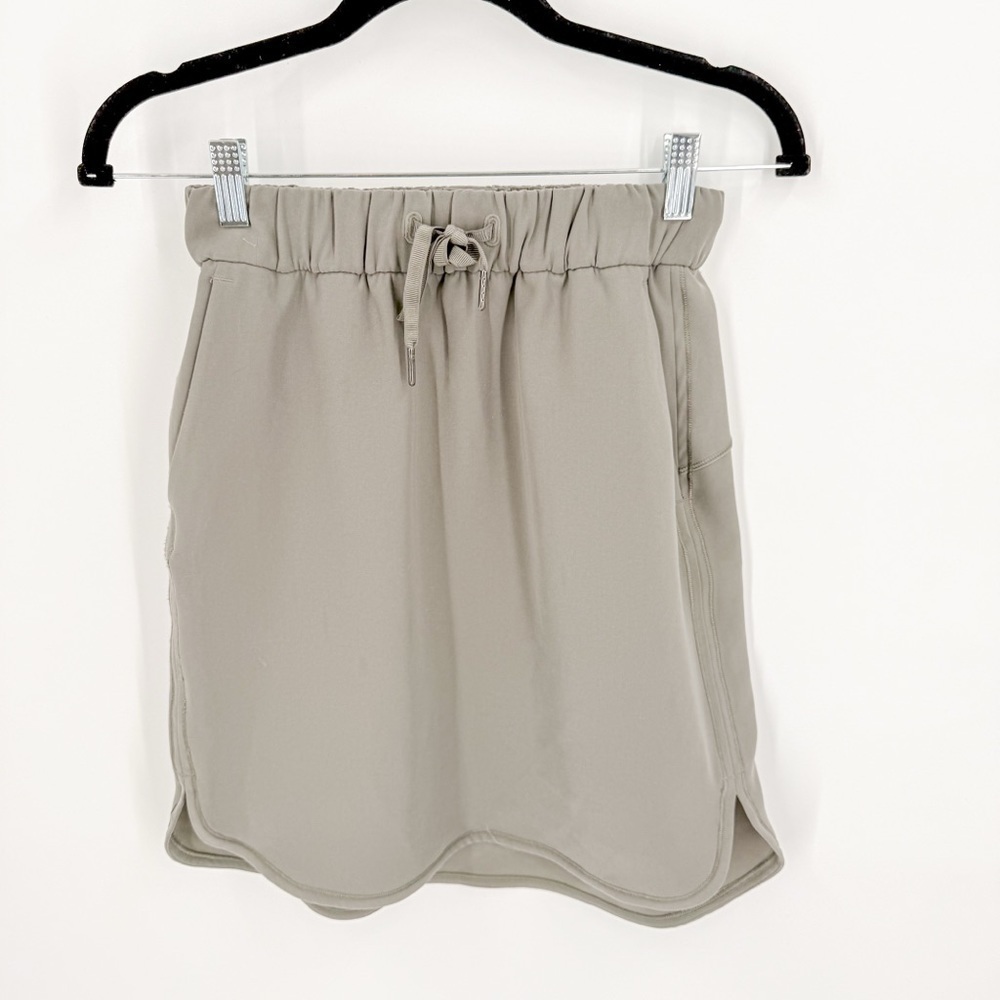 Lululemon Athletica Green Skirt Comfortable Skirt